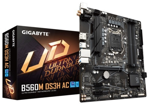 Gigabyte B560M DS3H AC Ultra Durable Motherboard