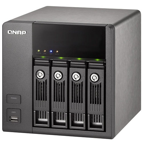 QNAP TS-410U-UK All-in-one 4 Bay NAS Server