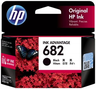 HP 682 Original Black Ink Advantage Cartridge