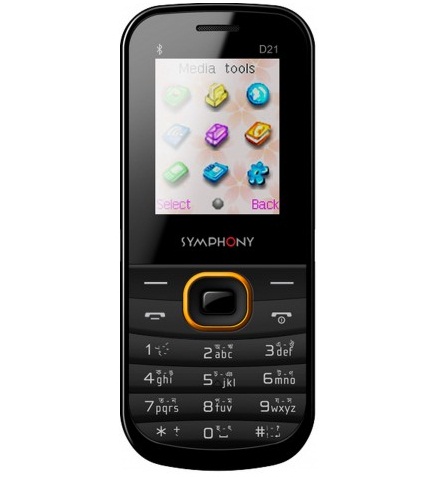 Symphony D21 Mobile w/ VGA Camera 5 Hours Talk Time