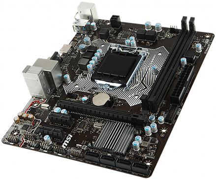 MSI H110M PRO-VH 6th Gen Motherboard