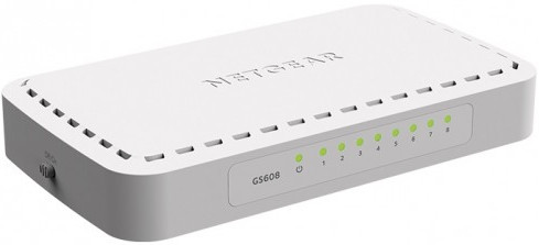 Netgear GS608 8-Port Gigabit Desktop Switch