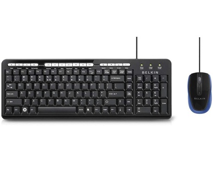 Belkin Essential Combo C300 Wired Keyboard and Mouse