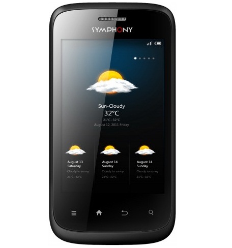 Symphony W15 Android Mobile w/ WiFi Bluetooth FM