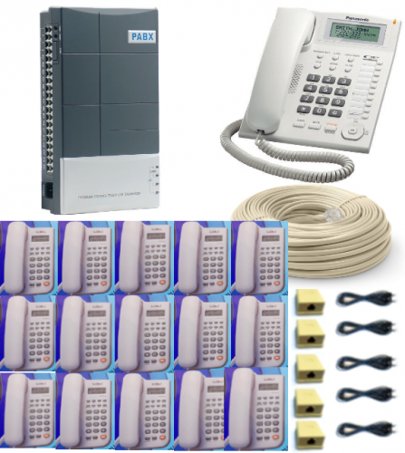 PABX-Intercom 16-Line Package Set