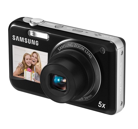 Samsung PL120 Dual LCD Point-and-Shoot Digital Camera