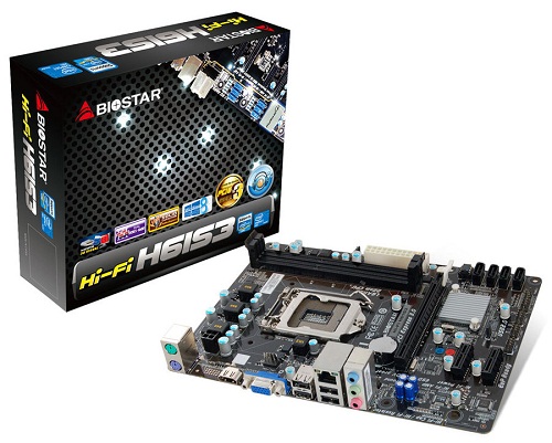 Biostar Hi-Fi H61S3 Intel H61 Desktop Motherboard