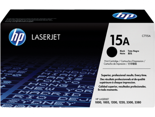 HP 15A Black LaserJet Printer Toner Cartridge