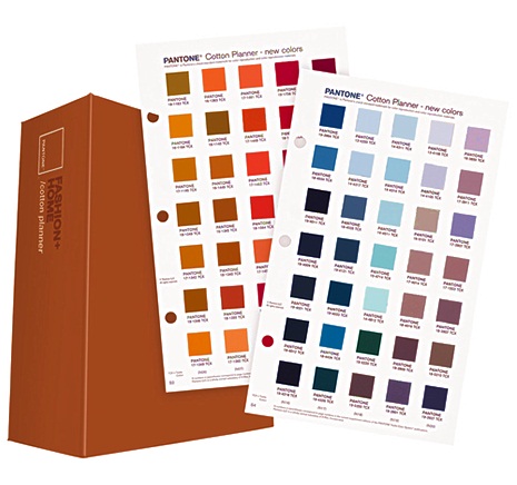 Pantone Cotton Planner FFC125 TCX Textile Color Card