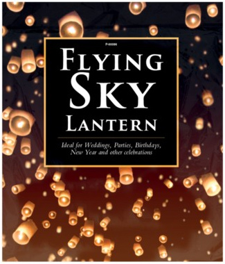Flying Chinese Lantern (Sky Lantern)