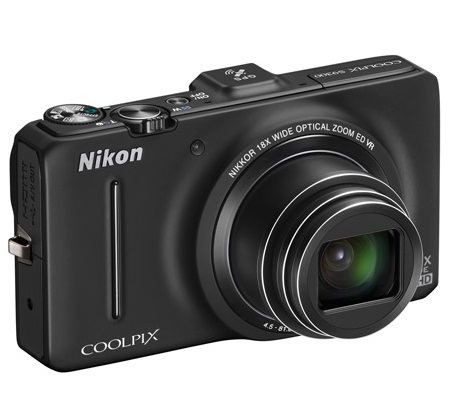 Nikon Coolpix S9300 Nikkor ED Zoom Lens Digital Camera