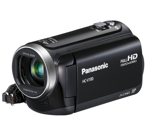 Panasonic HC-V100 Full HD Camcorder Video Camera