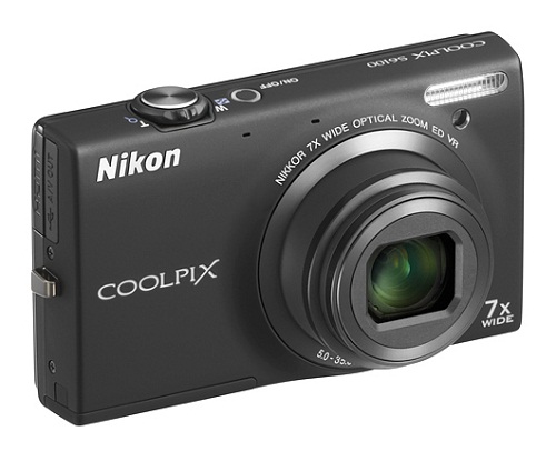 Nikon Coolpix S6100 7x Nikkor ED Glass Lens Camera