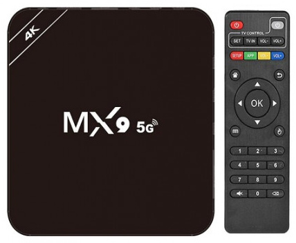 MX9 5G 4K Android TV Box