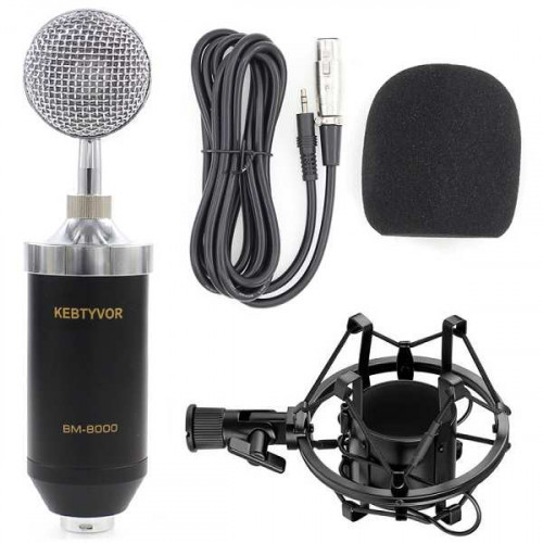 Kebtyvor BM-8000 Studio Recording Condenser Microphone