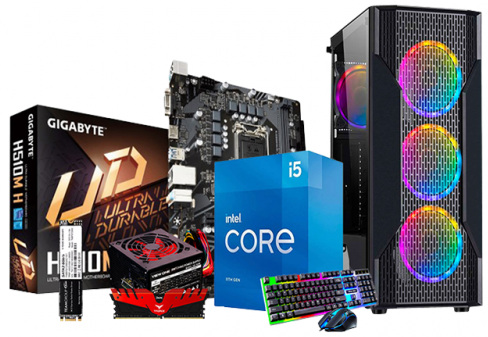 Gaming PC Core i5 11th Gen 8GB RAM 128GB SSD