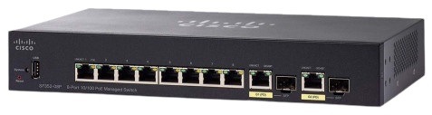 Cisco SF352-08P-K9-EU 8-Port PoE Managed Switch