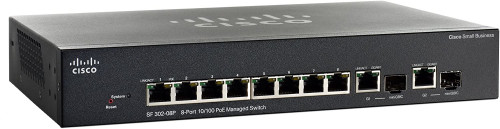 Cisco SF302-08P L3-Managed PoE Switch