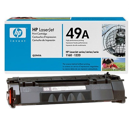 HP 49A Black Original LaserJet Printer Toner Cartridge