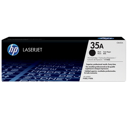HP 35A Black Toner Cartridge for HP P1005 P1006 Printers
