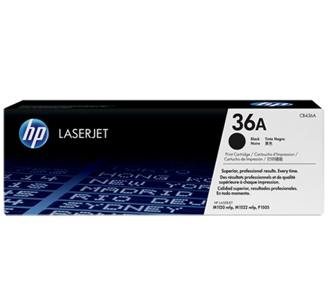 HP 36A Black Laser Toner for HP P1505 M1120 Printers