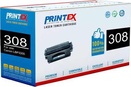 Printex 80A Black 2500 Page Yield Printer Toner Cartridge