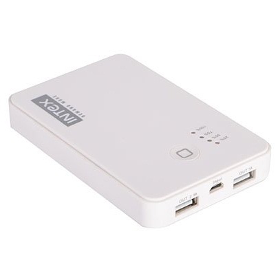 Intex IN-5000 Dual USB Portable Power Bank Charger