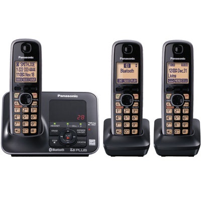 Panasonic KX-TG7623B Link-to-Cell via Bluetooth Phone