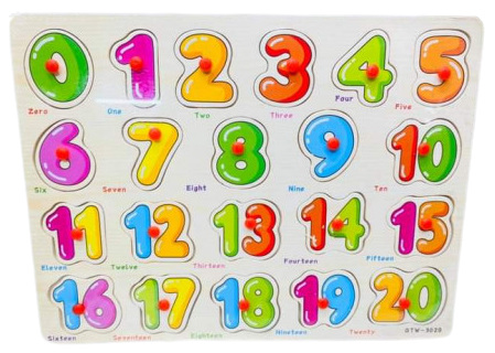 Wooden Education Puzzle Board for Kids