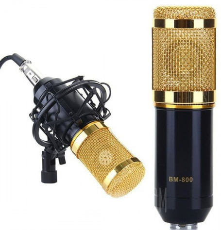 Excelvan BM-800 Condenser Studio Broadcasting Microphone