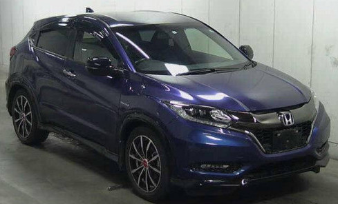 Honda Vezel RS 2017 Blue Car