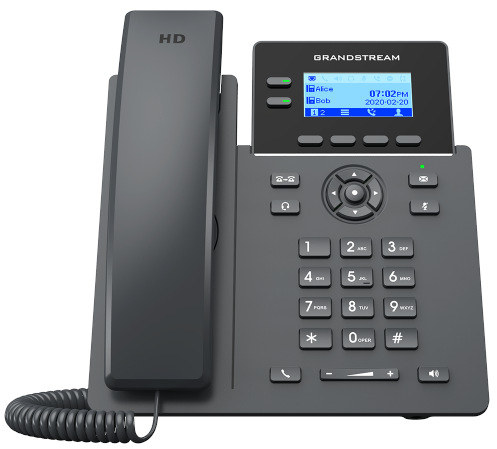 Grandstream GRP2602W 2-Lines 4-SIP Wi-Fi IP Phone
