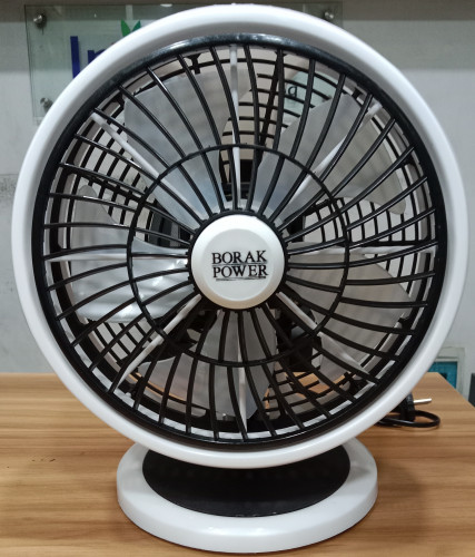Borak 10-Inch Hi-Speed Power Desk Fan