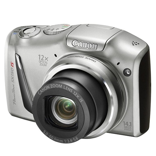 Canon PowerShot SX150 IS 12x Zoom Digital Still Camera