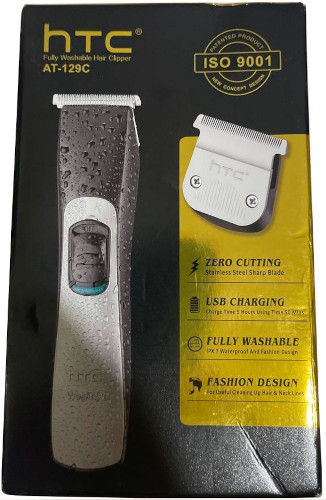 HTC AT-129C Men's Waterproof Hair Clipper