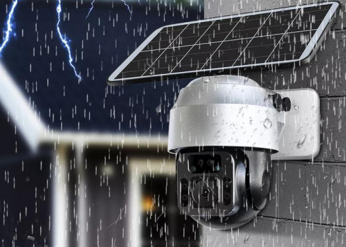 4G SIM Supported PTZ Solar System IP Camera