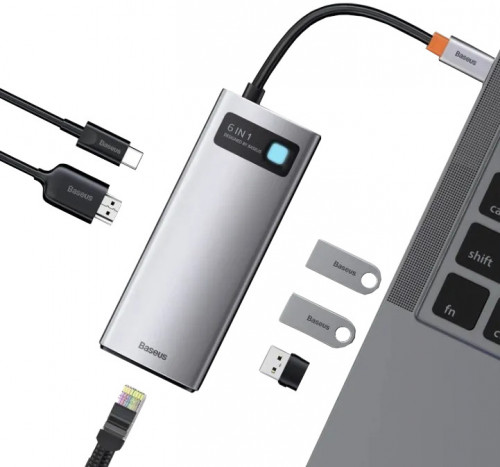 Baseus GN33A2 6-in-1 Type-C Docking Station