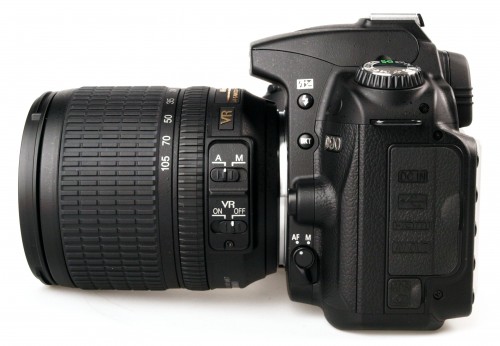 Nikon D90 12MP DX-Format CMOS DSLR with 18-105 Lens