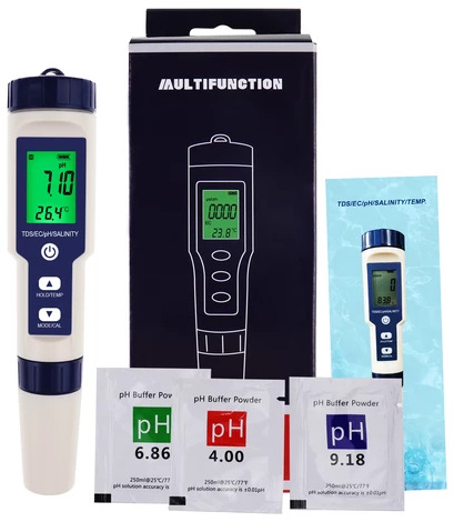 5-in-1 Water Quality Testing Meter