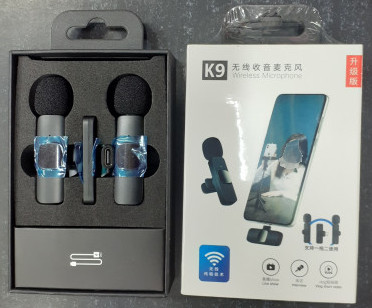 K9 Double Wireless Dual Microphone Price in Bangladesh Bdstall