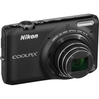 Nikon S6500 WiFi Digital Camera with 12x Zoom & 16 MP