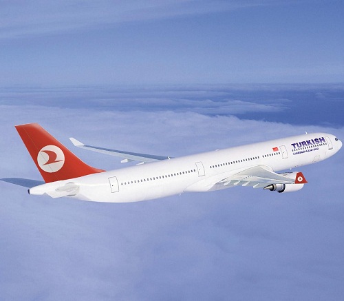 Flight to Cape Town of South Africa by THY Turkish Airlines