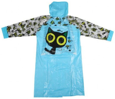 Students Raincoat With School Bag Pocket