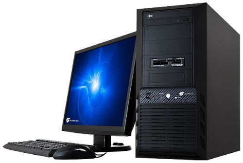 Intel 3rd Gen i5 1TB HDD 19-inch LED Monitor Desktop PC