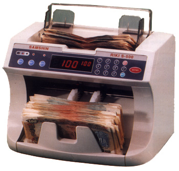 Samshin Riki S-500 Portable Money Counter Machine