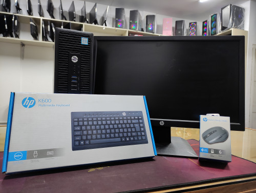 HP EliteDesk 800 G1 Mini Desktop PC with 18.5" Monitor