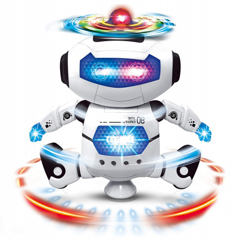 Dancing Robot with 3D Light