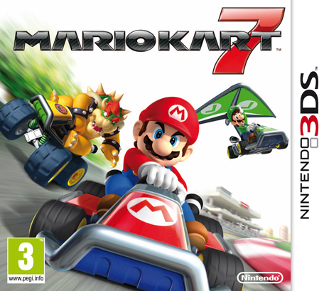 Mario Kart 7 Motor Racing Video Game for Nintendo 3DS