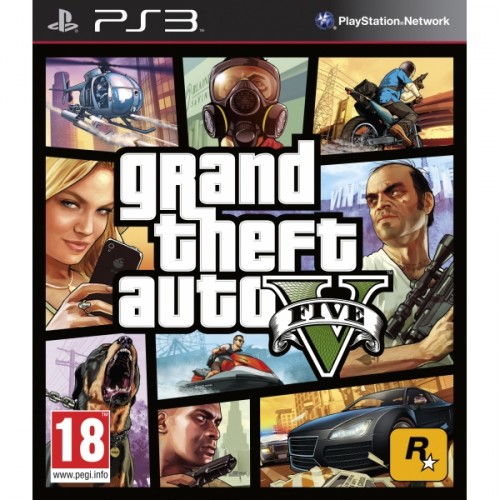 GTA V Open World Action-adventure Video Game for PS3