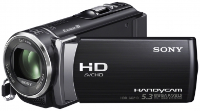 Sony CX210E 30x Zoom 8GB Flash Memory HD Camcorder